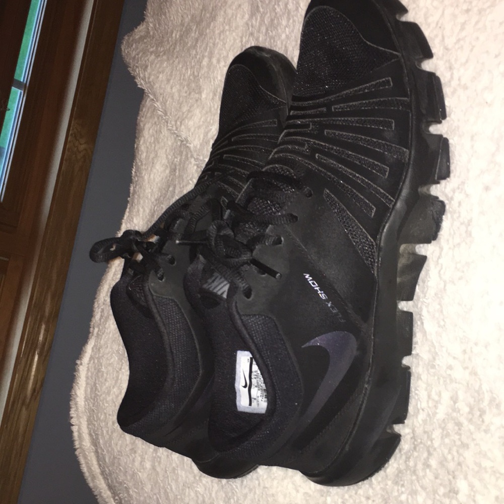 Nike training shoes.